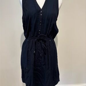 Maeve Navy Sleeveless Dress